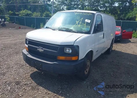 2005 Chevrolet Express z USA, uszkodzony, nr VIN 1GCGG25V051154199